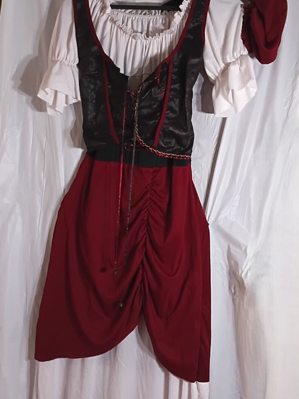 Costume Women's Milk Maid Dress Size Medium to Large
